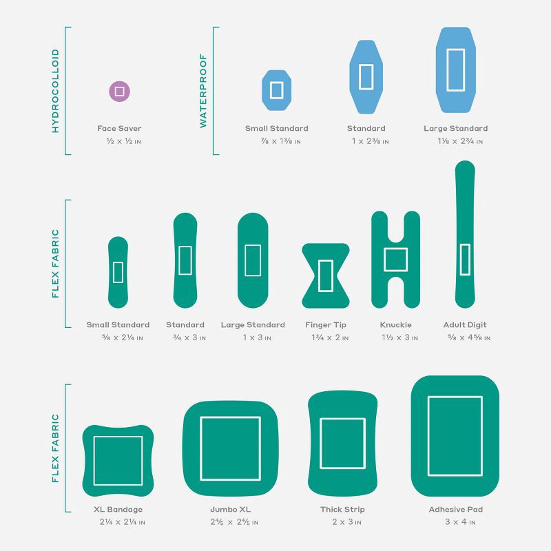 slide 5 of 9, Welly Kids' Waterproof Bandages - Jellyfish - 39ct, 39 ct