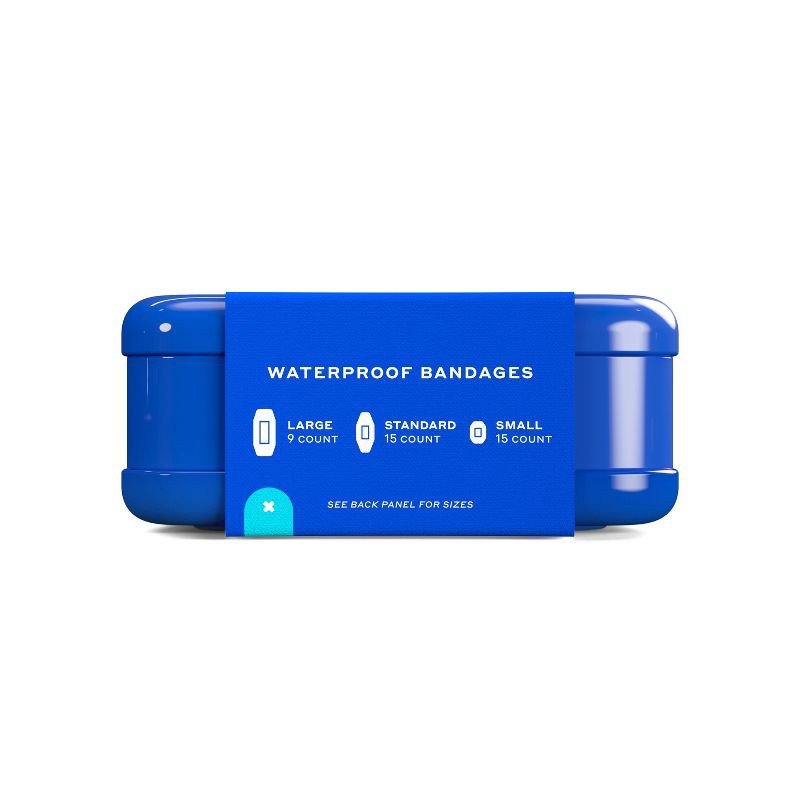 slide 8 of 9, Welly Kids' Waterproof Bandages - Jellyfish - 39ct, 39 ct