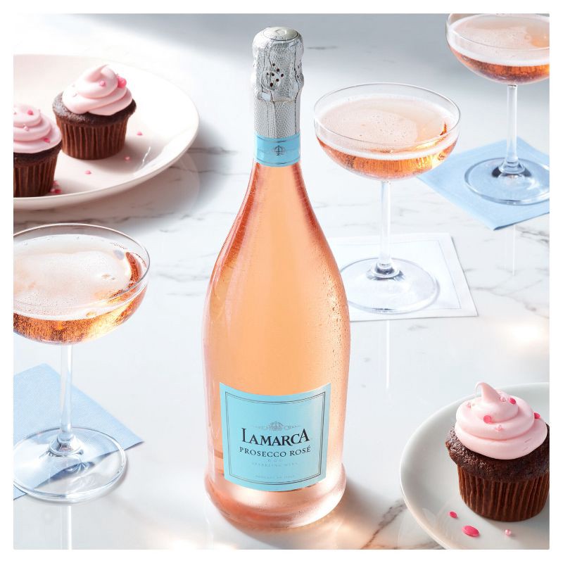 slide 4 of 7, La Marca Prosecco Rosé Sparkling Wine - 750ml Bottle, 750 ml