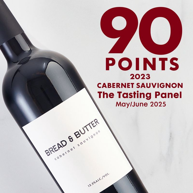 slide 5 of 9, Bread & Butter Cabernet Sauvignon Red Wine - 750ml Bottle, 750 ml