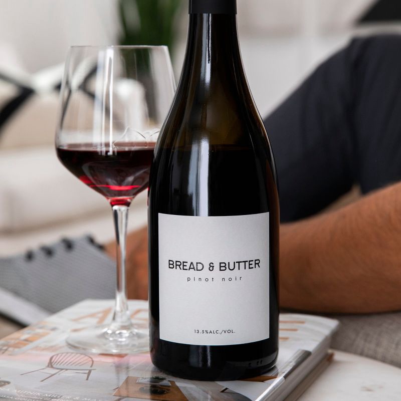 slide 4 of 6, Bread & Butter Pinot Noir Red Wine - 750ml Bottle, 750 ml