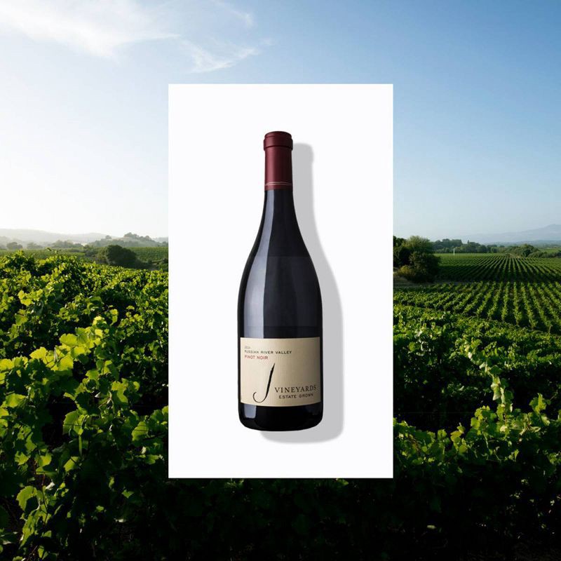 slide 4 of 5, J Vineyards J Pinot Noir Red Wine - 750ml Bottle, 750 ml