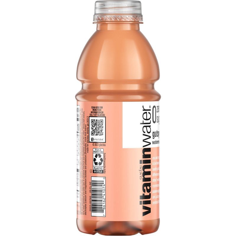 slide 4 of 6, Vitamin Water vitaminwater zero Watermelon Peach - 20 fl oz Bottle, 20 fl oz