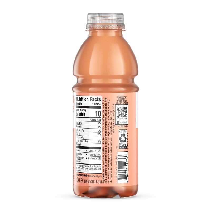 slide 6 of 6, Vitamin Water vitaminwater zero Watermelon Peach - 20 fl oz Bottle, 20 fl oz