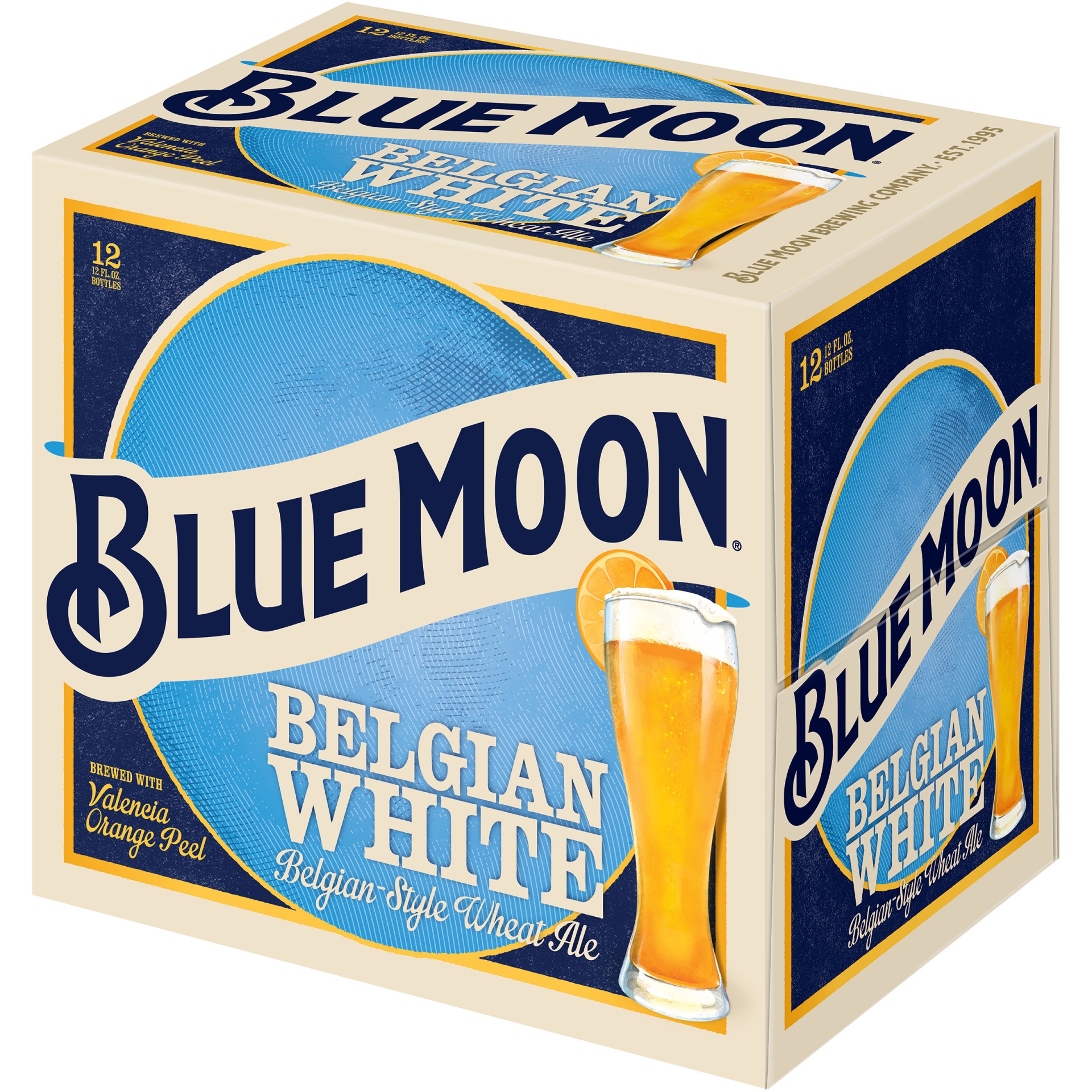 slide 6 of 8, Blue Moon Belgian White, 12 ct; 12 oz