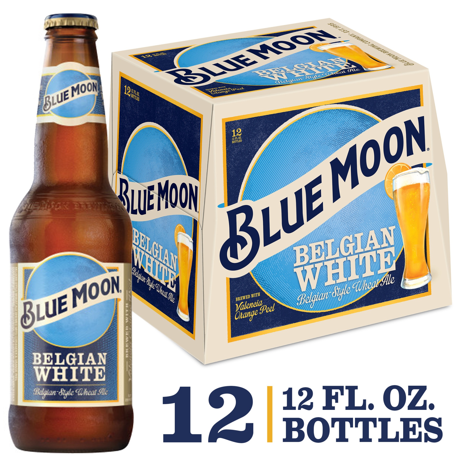 slide 7 of 8, Blue Moon Belgian White, 12 ct; 12 oz