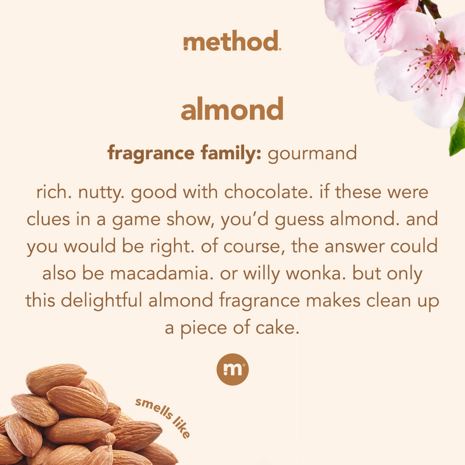 slide 3 of 5, Method Squirt + Mop Hardwood Floor Cleaner, Almond, 25 fl oz