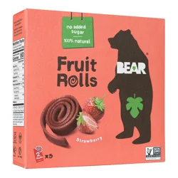 BEAR Yo Yo's Raspberry Real Fruit Rolls