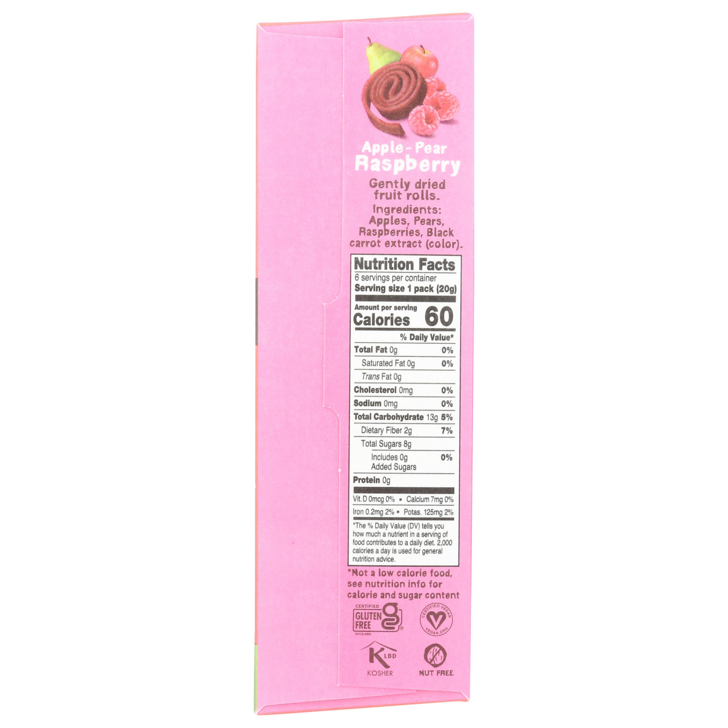 slide 2 of 3, BEAR Apple-Pear Raspberry/Apple-Pear Strawberry Fruit Rolls Variety Pack 12 - 2 Roll Packs, 12 ct