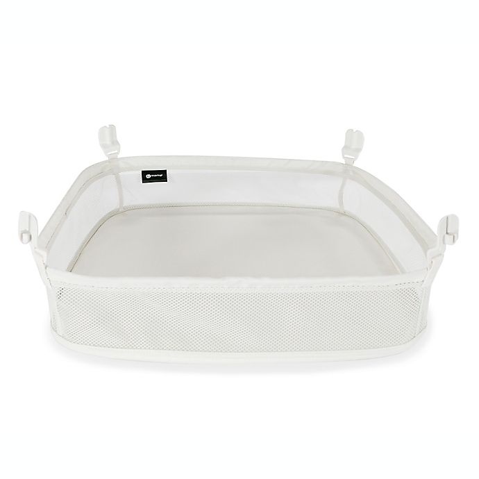 slide 2 of 4, 4moms mamaRoo sleep Bassinet Storage Basket - Birch, 1 ct