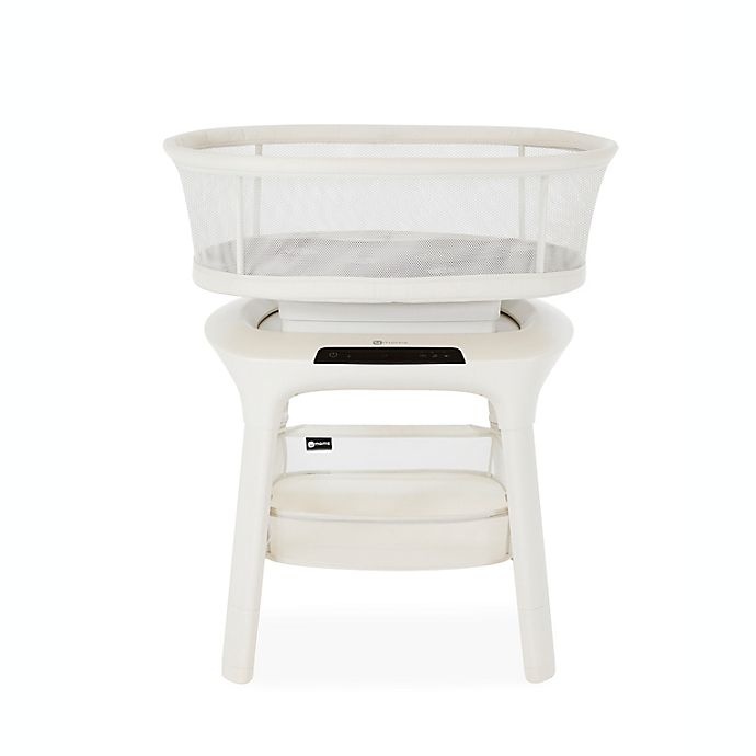 slide 3 of 4, 4moms mamaRoo sleep Bassinet Storage Basket - Birch, 1 ct