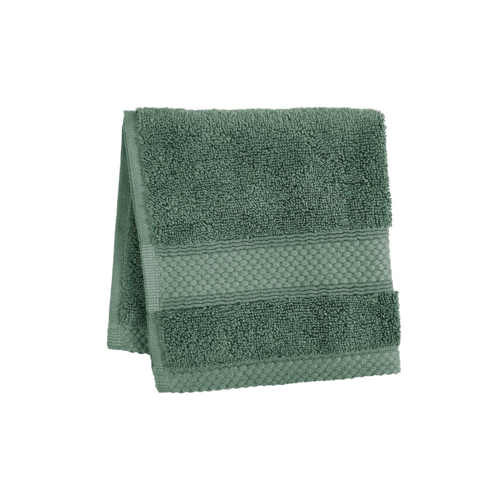 slide 1 of 1, Modavari Home Fashions Turkish Washcloth - Green, 1 ct