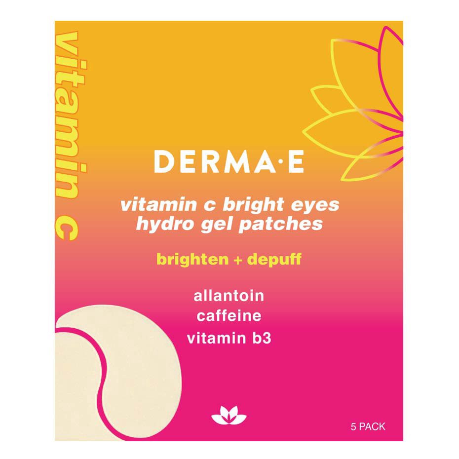 slide 1 of 1, Derma E Vitamin C Hydro Gel Patches 5 Each, 5 ct