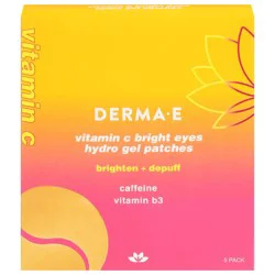Derma E Vitamin C Hydro Gel Patches 5 Each