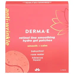 Derma E Anti-Wrinkle Hydro Gel Patches 5 Each