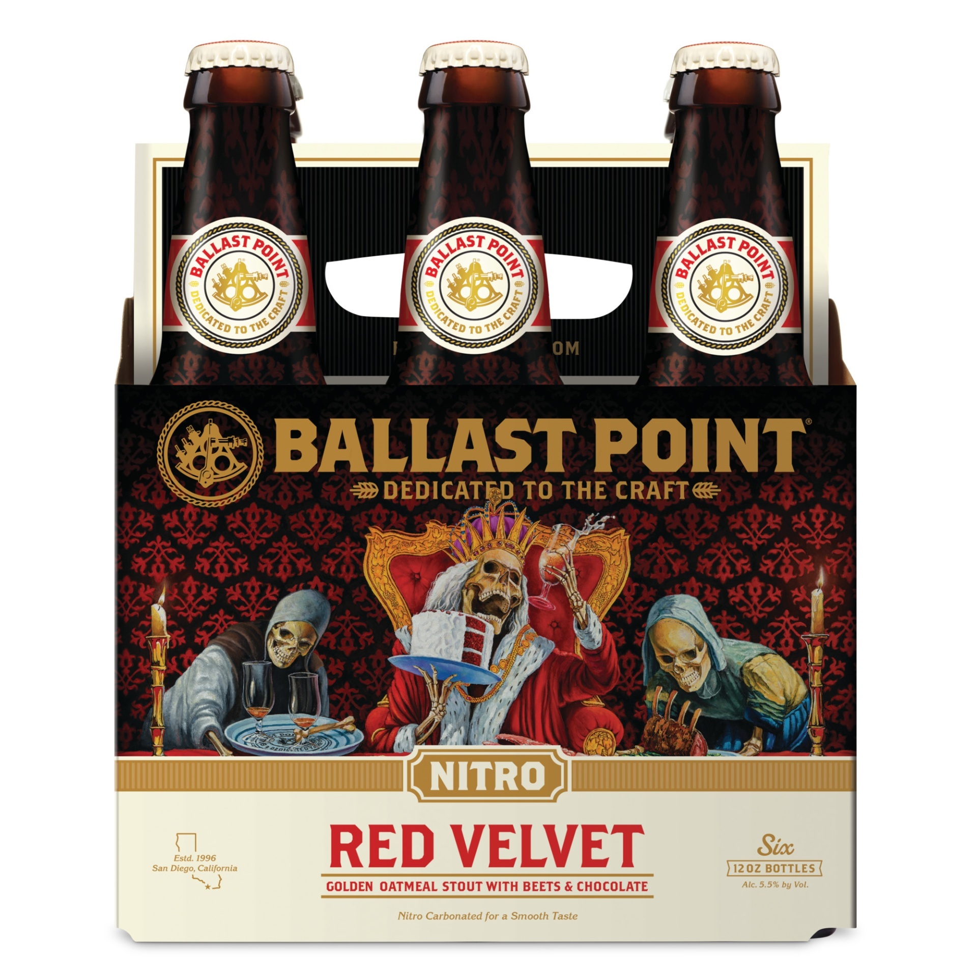 slide 1 of 1, Ballast Point Ballast Red Velvet Nitro Stout, 1 ct