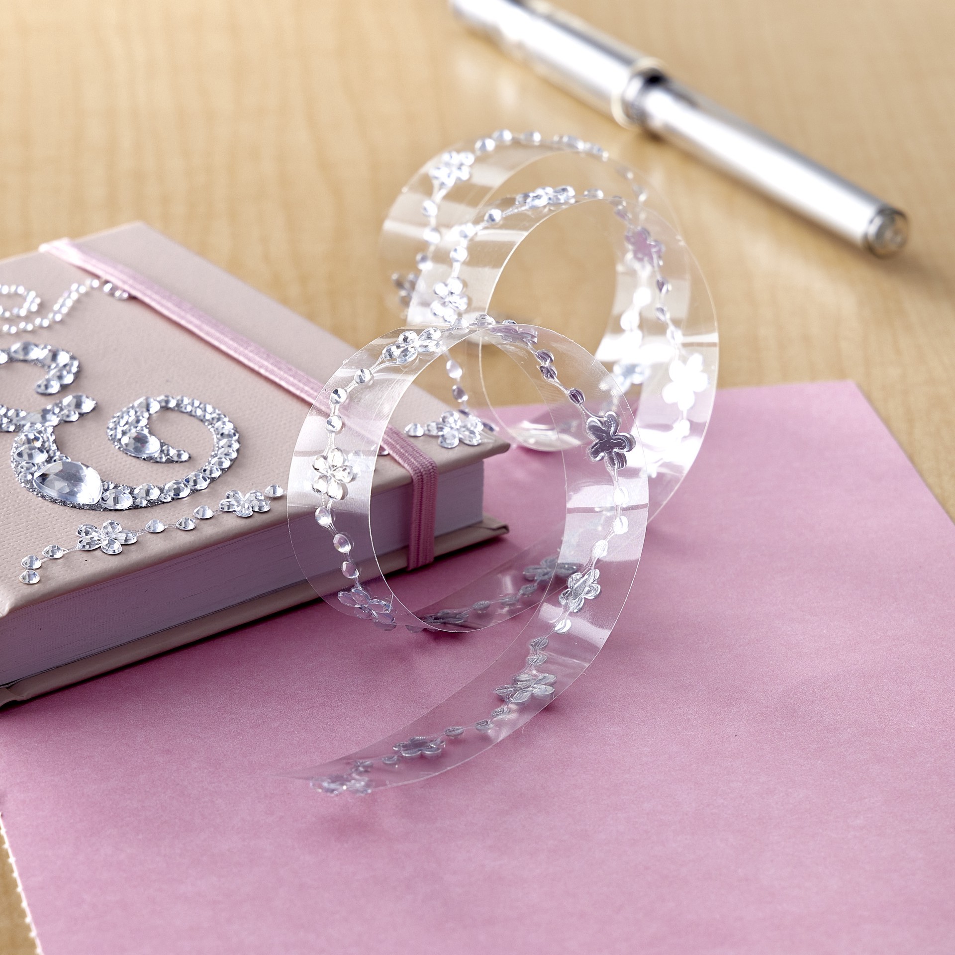 slide 2 of 2, Clear Daisy Bling On A Roll By Recollections, 30 in