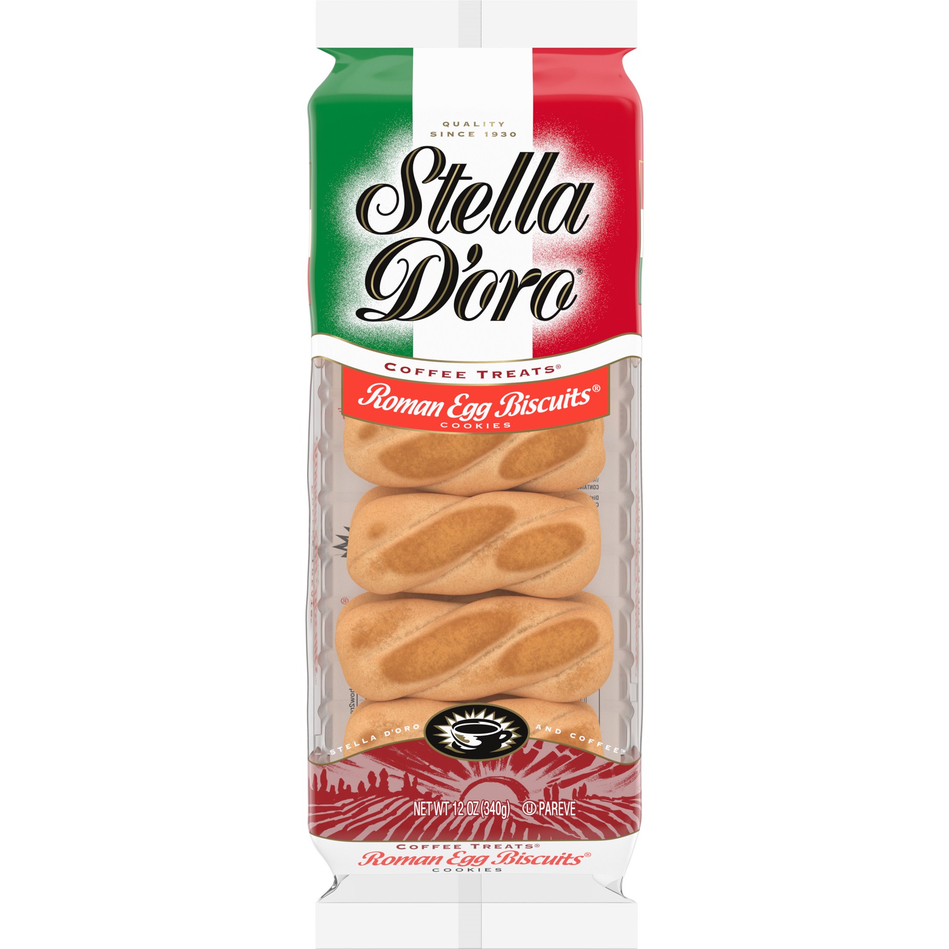 slide 1 of 5, Stella d'Oro Cookies, Roman Egg Biscuits, 12 Oz, 12 oz