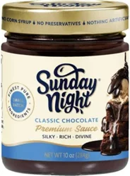 Sunday Night Classic Chocolate Sauce 10 oz