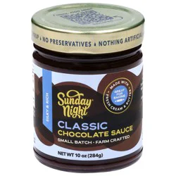 Sunday Night Classic Chocolate Sauce 10 oz