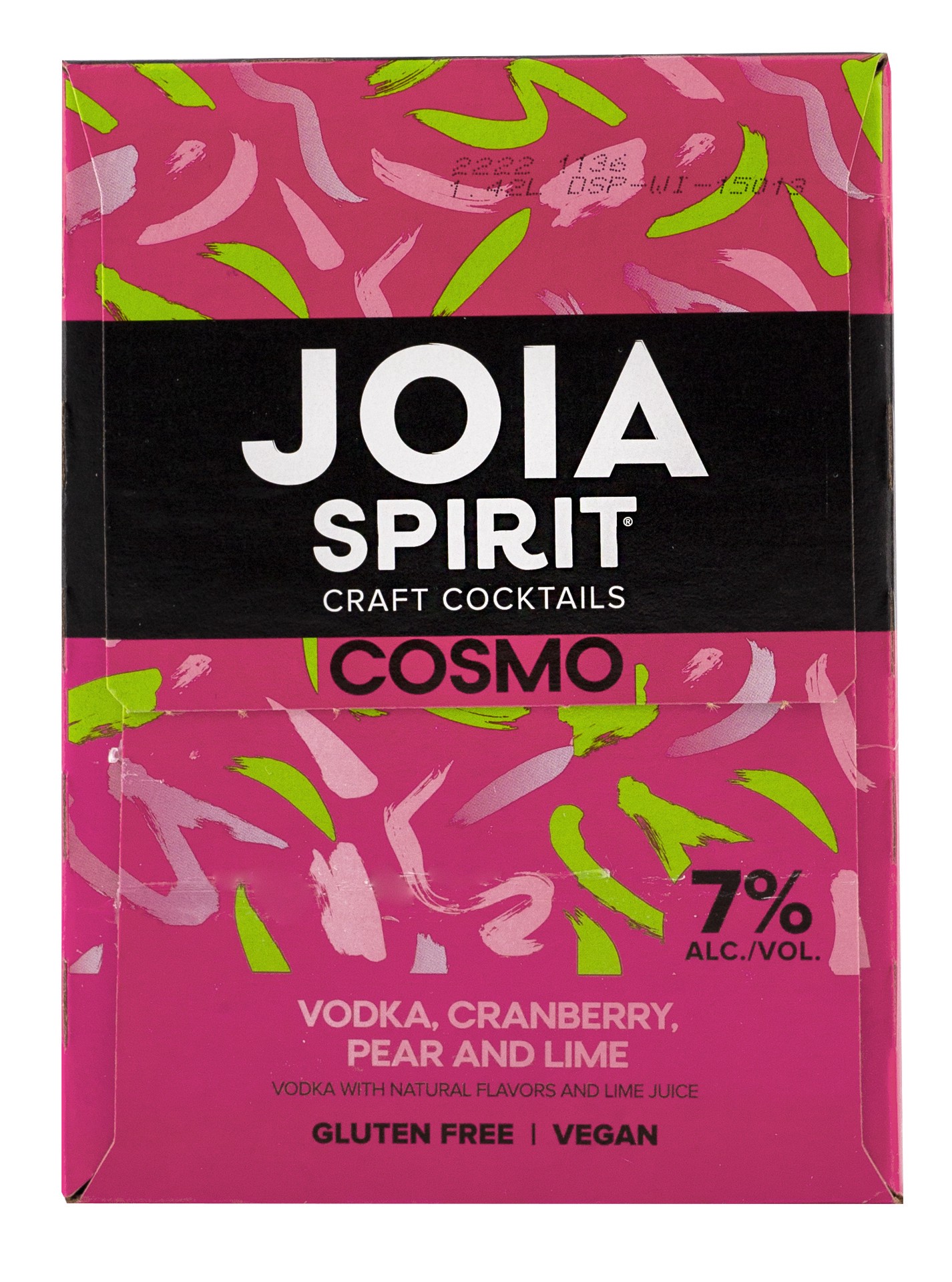 slide 1 of 2, Joia Spirit Sparkling Cosmopolitan Craft Cocktail, 48 fl oz