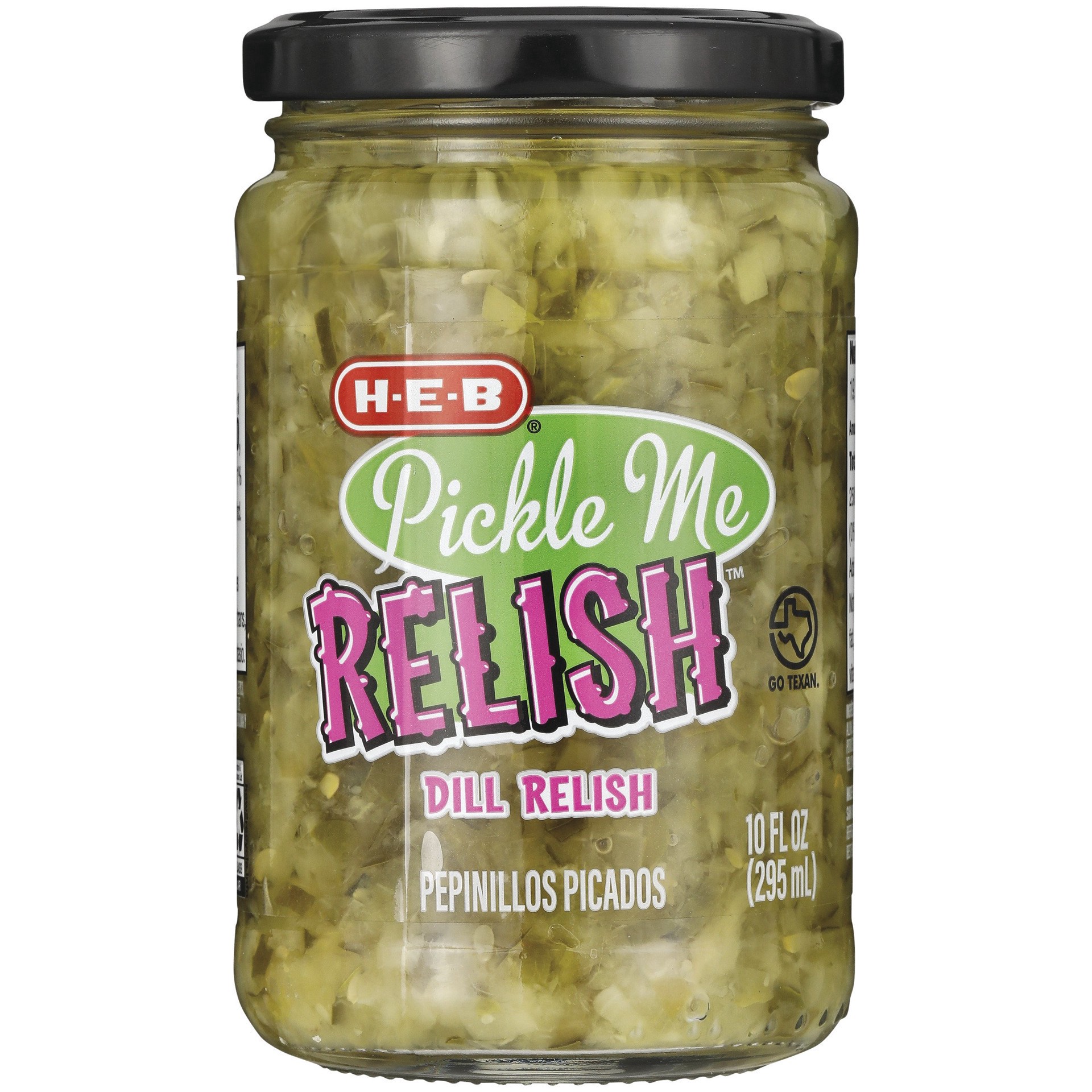 slide 1 of 1, H-E-B Pickle Me Relish Whole Dill Relish - 10 oz, 10 oz