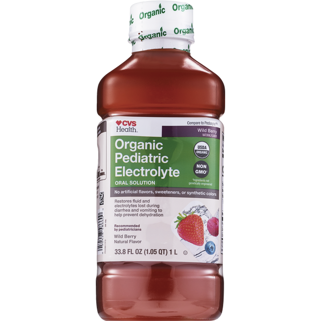slide 1 of 1, CVS Health Organic Pediatric Electrolyte Oral Solution, 1 L, 1 ct
