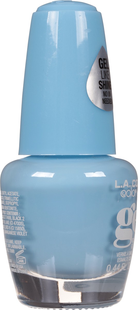 slide 5 of 10, L.A. Colors Color Craze CNL226 Splashy Gel Extreme Shine Nail Polish 0.44 fl oz, 0.44 fl oz