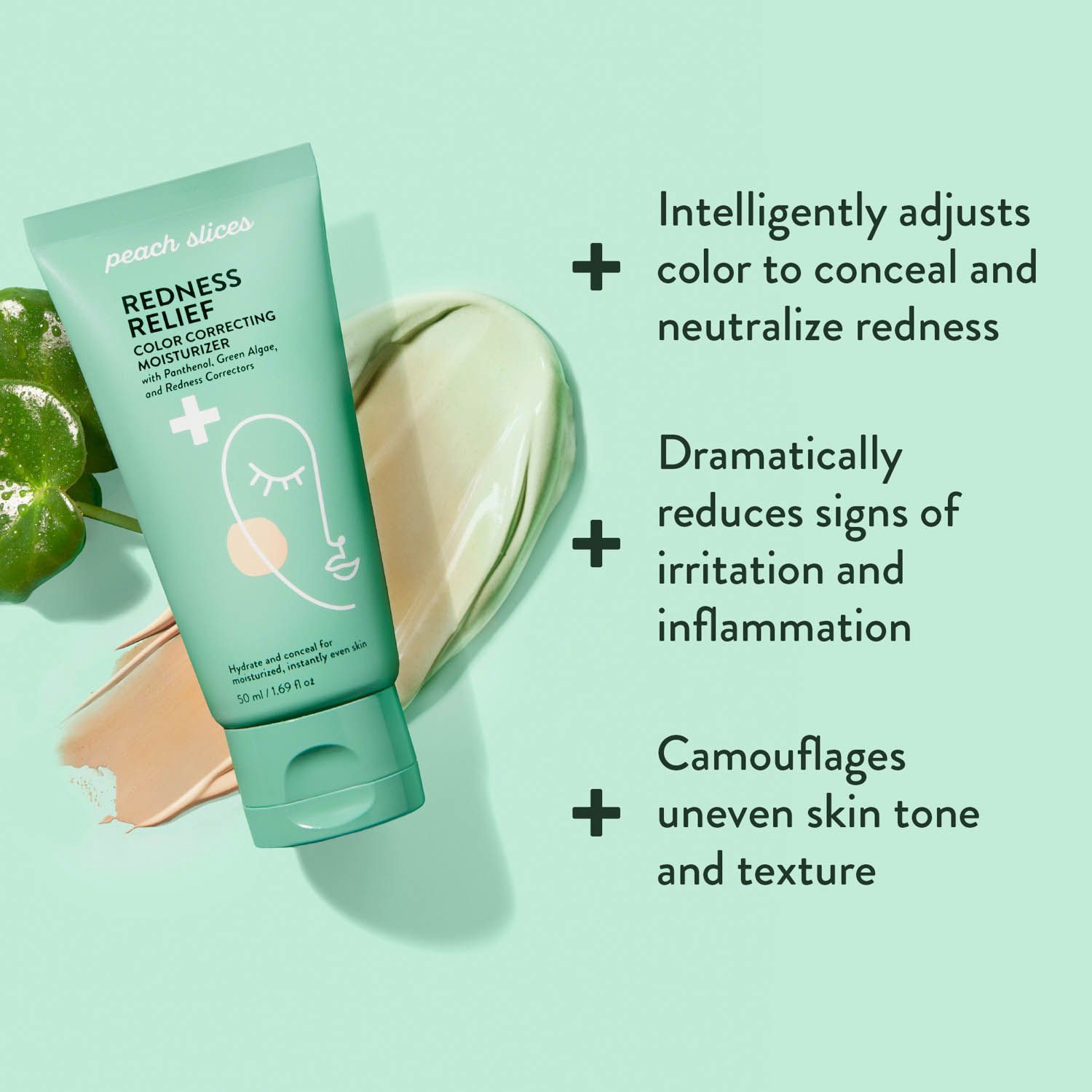 slide 2 of 6, P&L Rdns Rlf Color Correcting Cream, 1.69 oz