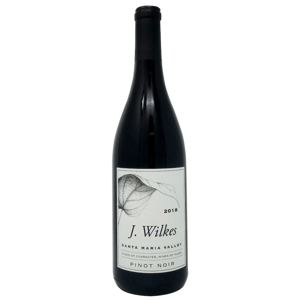 slide 1 of 1, J. Wilkes 2018 Pinot Noir Santa Maria Valley, 750 ml