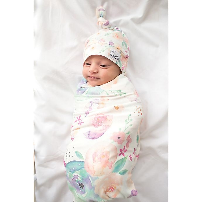 slide 3 of 8, Copper Pearl Bloom Multicolor Swaddle Blanket, 1 ct