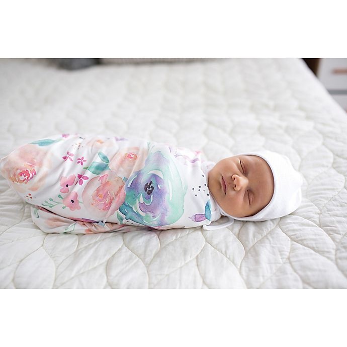 slide 5 of 8, Copper Pearl Bloom Multicolor Swaddle Blanket, 1 ct