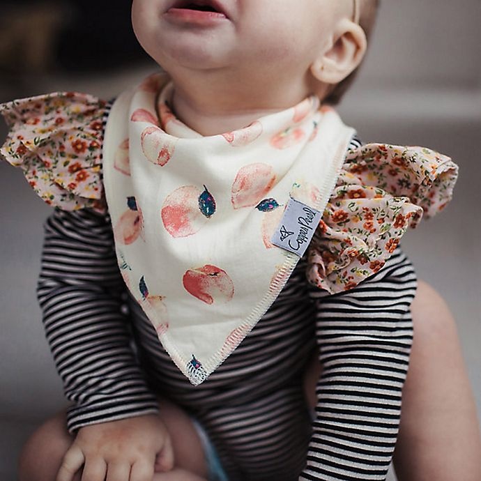 slide 2 of 5, Copper Pearl Morgan Bandana Bibs, 4 ct