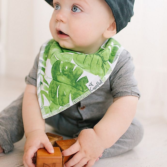 slide 3 of 8, Copper Pearl Noah Bandana Bibs, 4 ct