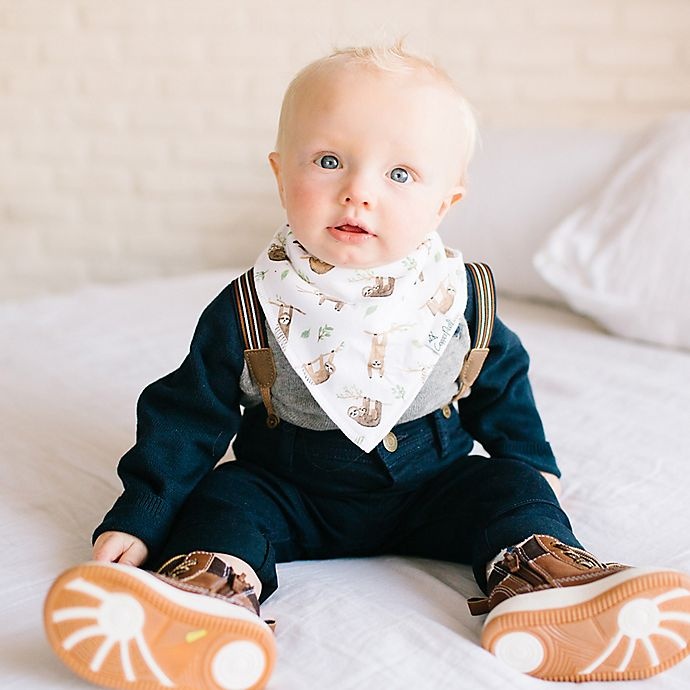 slide 6 of 8, Copper Pearl Noah Bandana Bibs, 4 ct