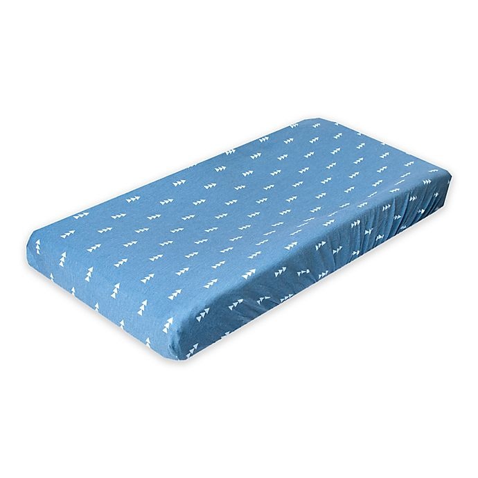 slide 1 of 8, Copper Pearl North Changing Pad Cover - Blue, 1 ct