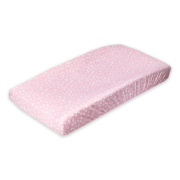 slide 1 of 8, Copper Pearl Lucy Fashion Changing Pad Cover - Pink, 1 ct