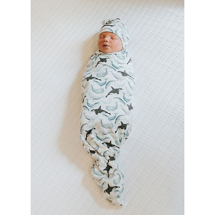 slide 2 of 8, Copper Pearl Kai Knit Swaddle, 1 ct