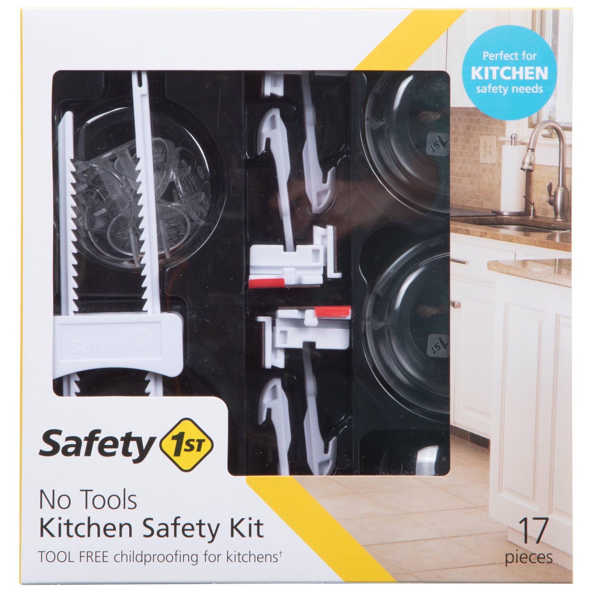 slide 1 of 10, Safety 1st No Tools Kitchen Safety Kit, 1 ct