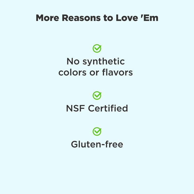 slide 4 of 10, OLLY Hello Happy Gummy Worm Supplements with Vitamin D and Saffron - 60ct, 60 ct