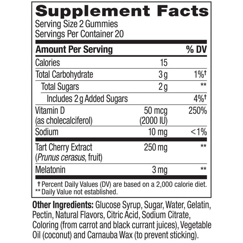slide 7 of 10, OLLY Muscle Recovery Sleep Gummies with Melatonin, Tart Cherry & Vitamin D - Berry - 40ct, 40 ct