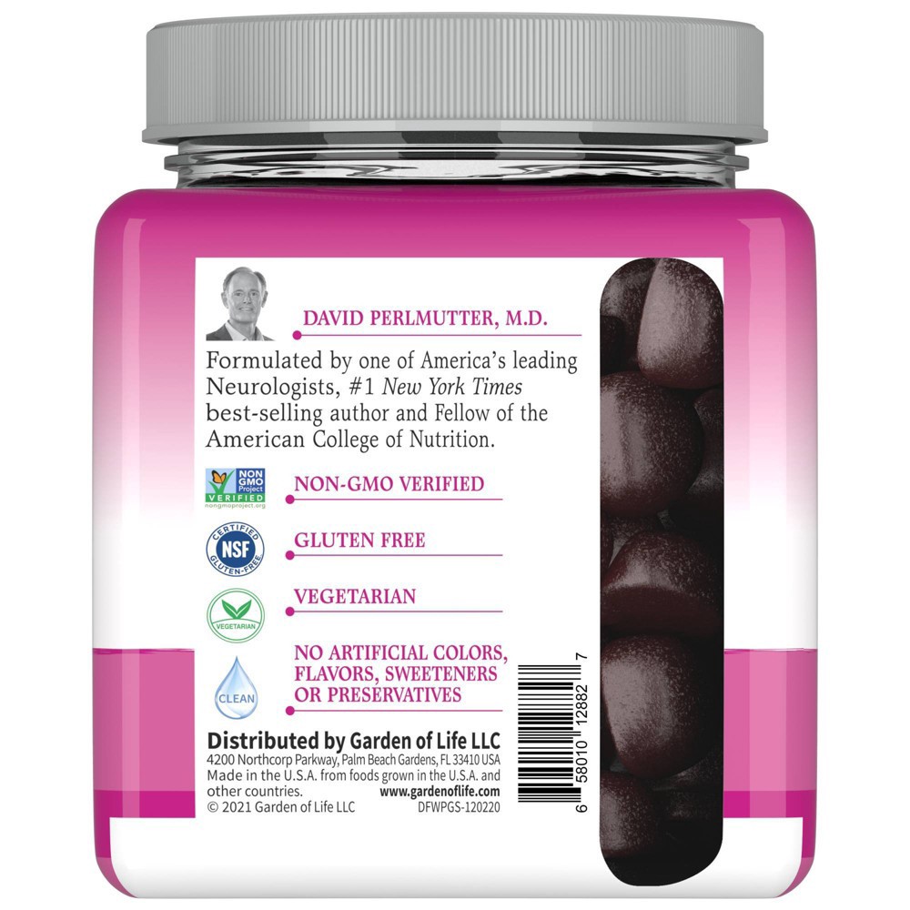 slide 2 of 4, Garden of Life Dr. Formulated Women's Probiotic Digestive + Immune Gummy - 50ct, 50 ct