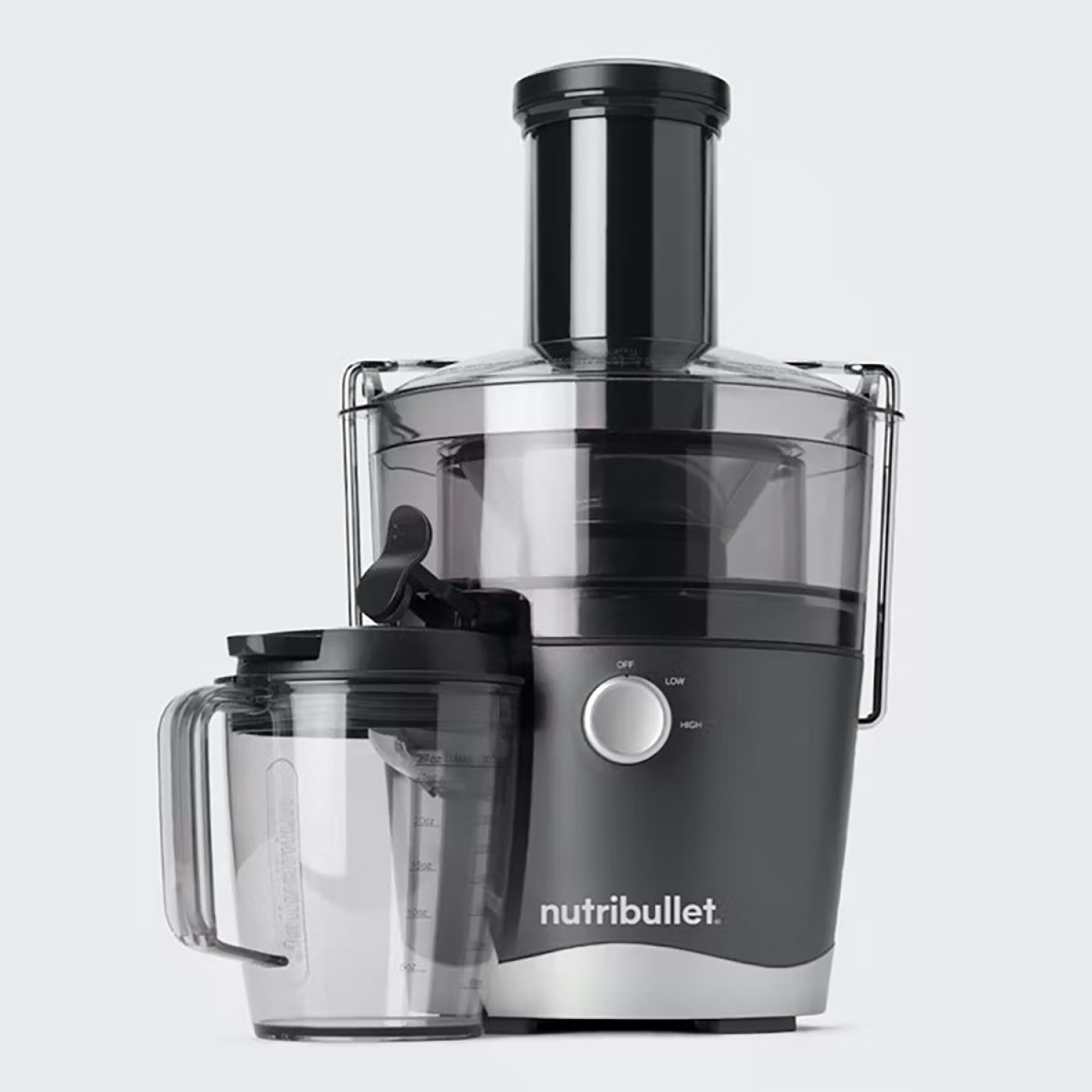 slide 1 of 1, Nutribullet 2-Speed Electric Juicer - Gray, 1 ct