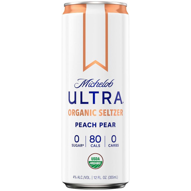slide 8 of 9, Michelob Ultra Organic Seltzer Michelob Ultra Organic Hard Seltzer First Edition Variety Pack - 12pk/12 fl oz Sliim Cans, 12 ct; 12 fl oz