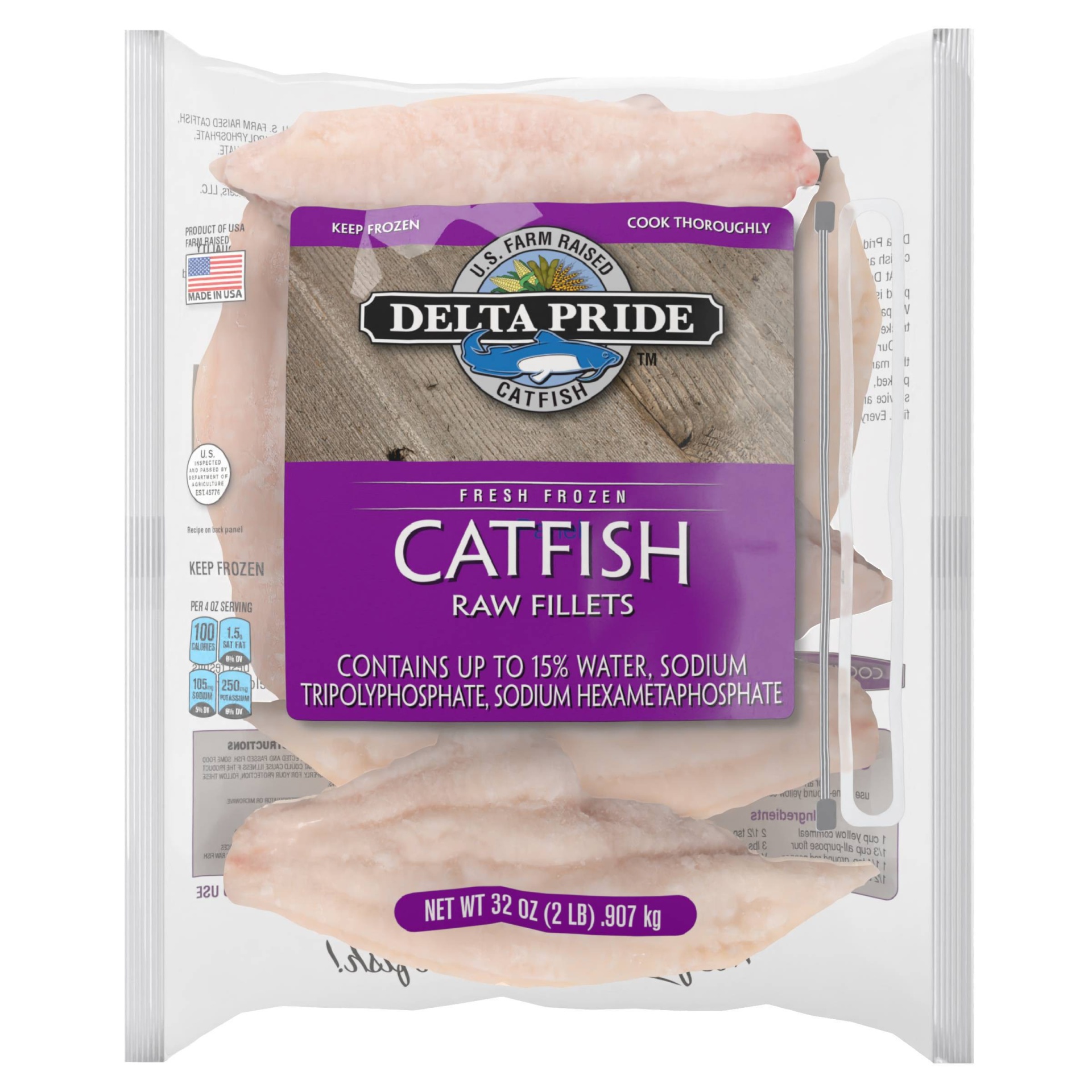 Delta Pride Catfish Fillets - Frozen - 32oz 32 oz | Shipt