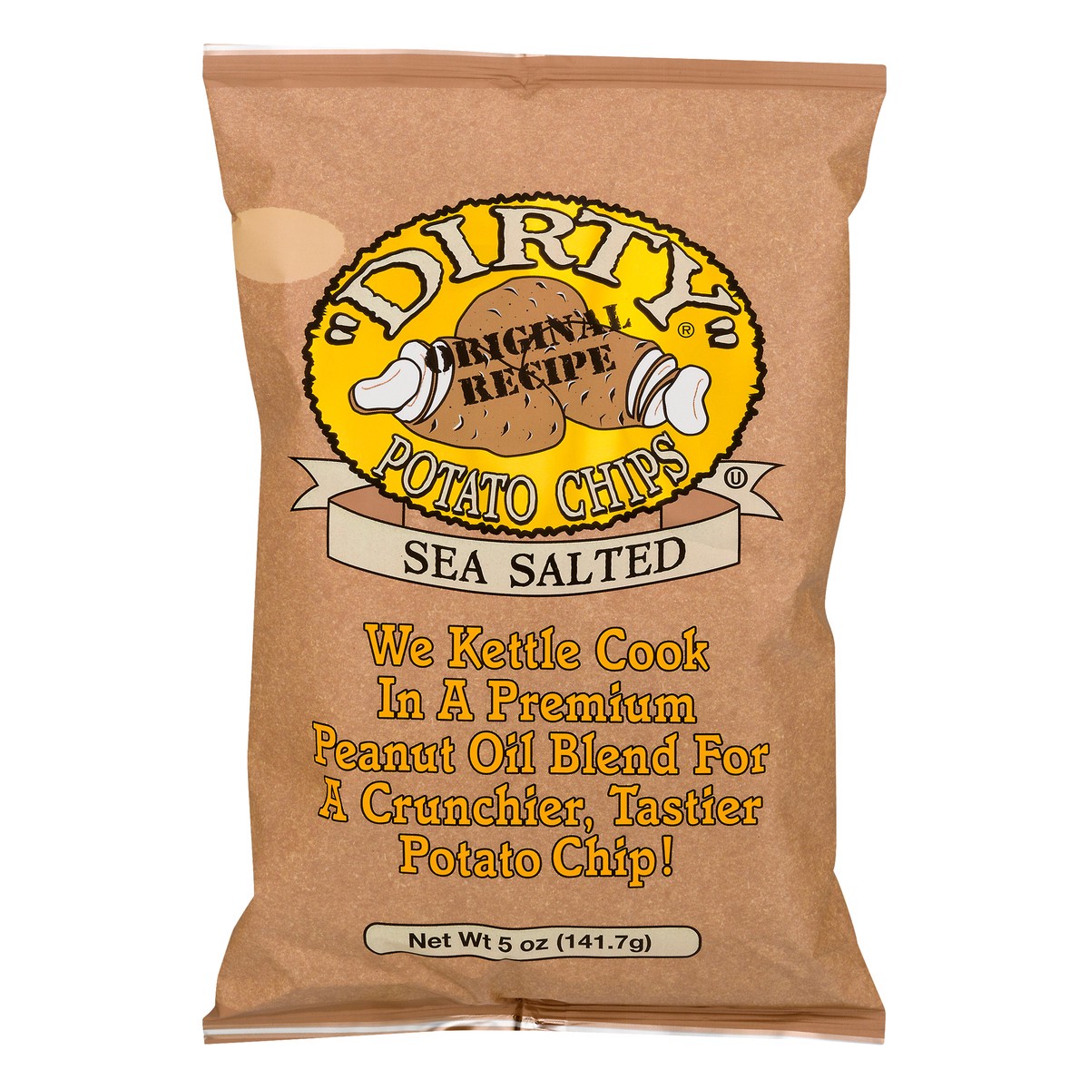 slide 5 of 13, Dirty Sea Salted Potato Chips 5 oz, 5 oz