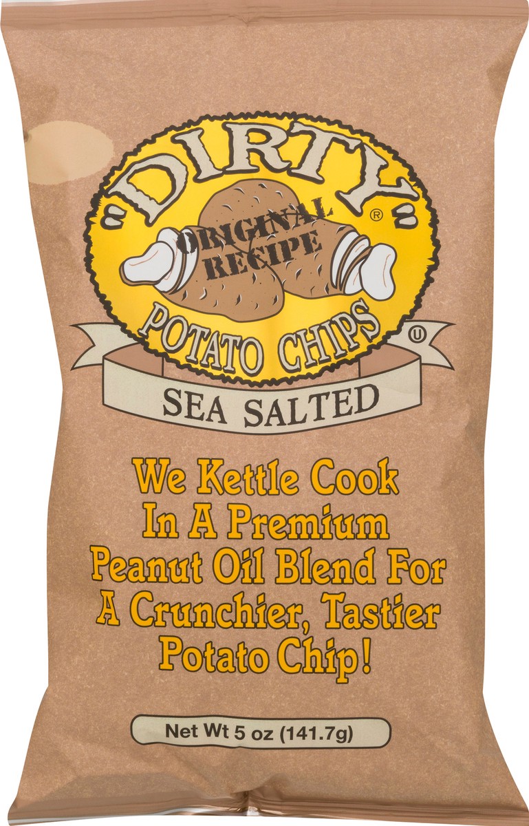 slide 1 of 13, Dirty Sea Salted Potato Chips 5 oz, 5 oz