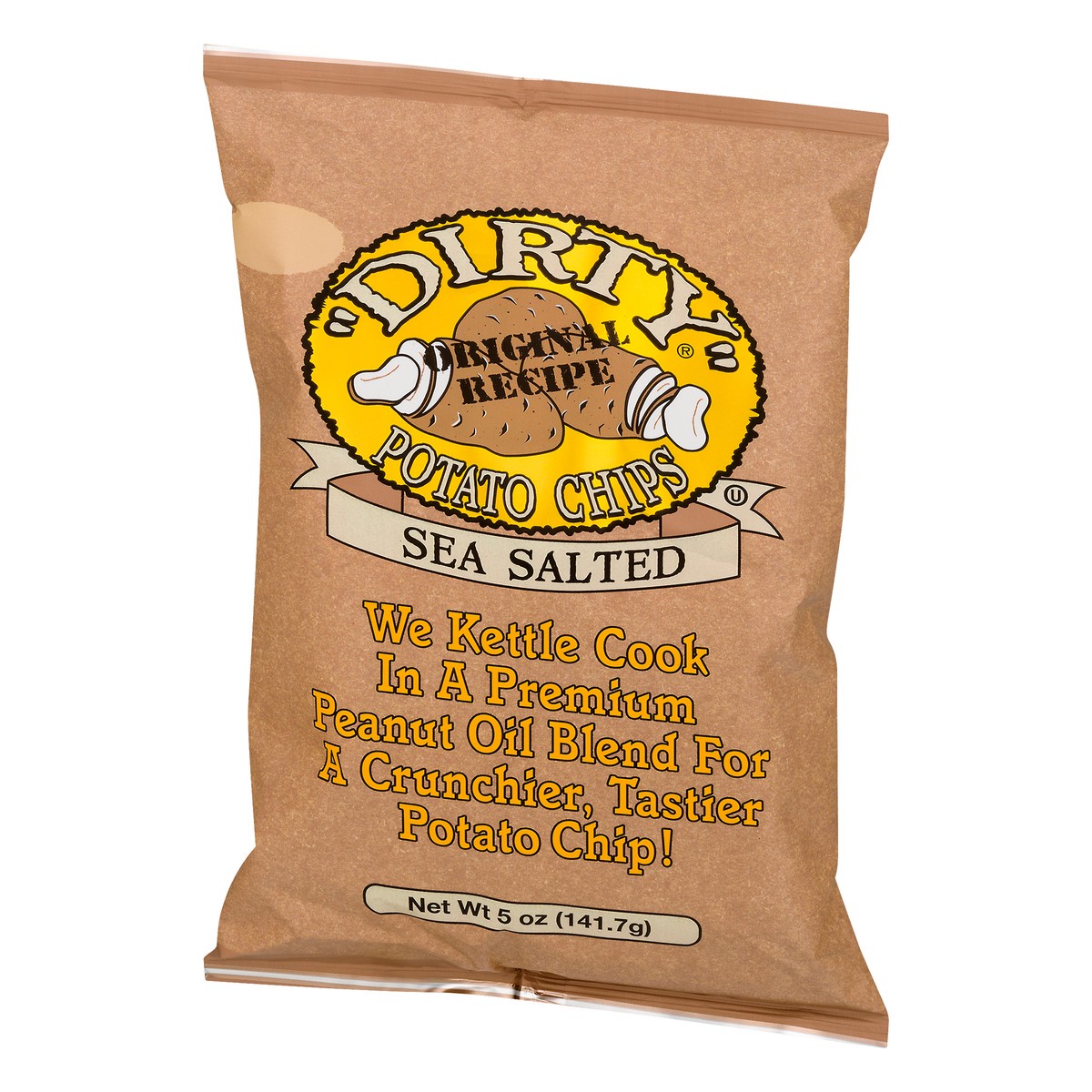 slide 12 of 13, Dirty Sea Salted Potato Chips 5 oz, 5 oz