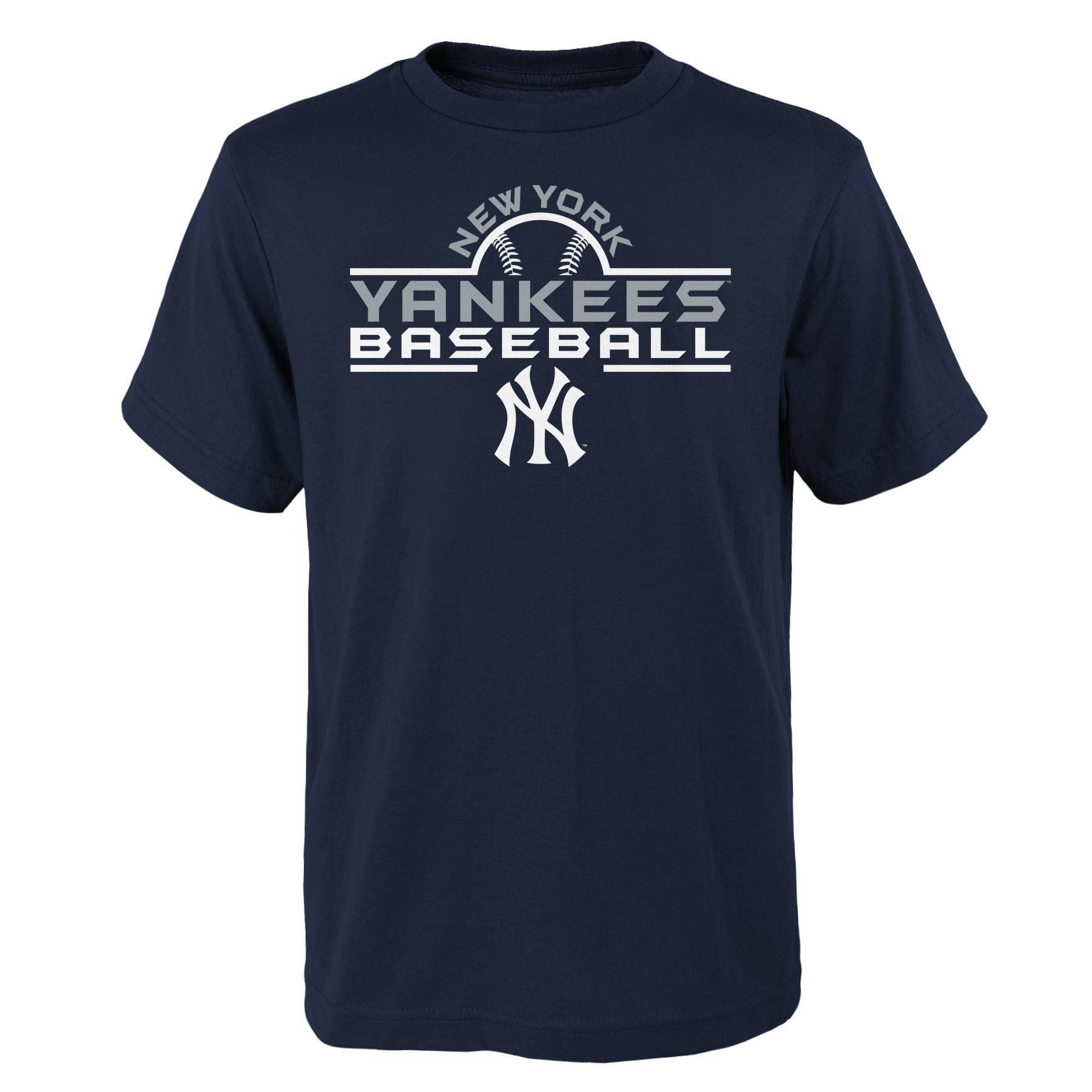 slide 1 of 1, MLB New York Yankees Boys' Core T-Shirt - XL, 1 ct