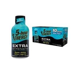 5 Hour Energy Extra Strength Energy Shot - Blue Raspberry - 10ct